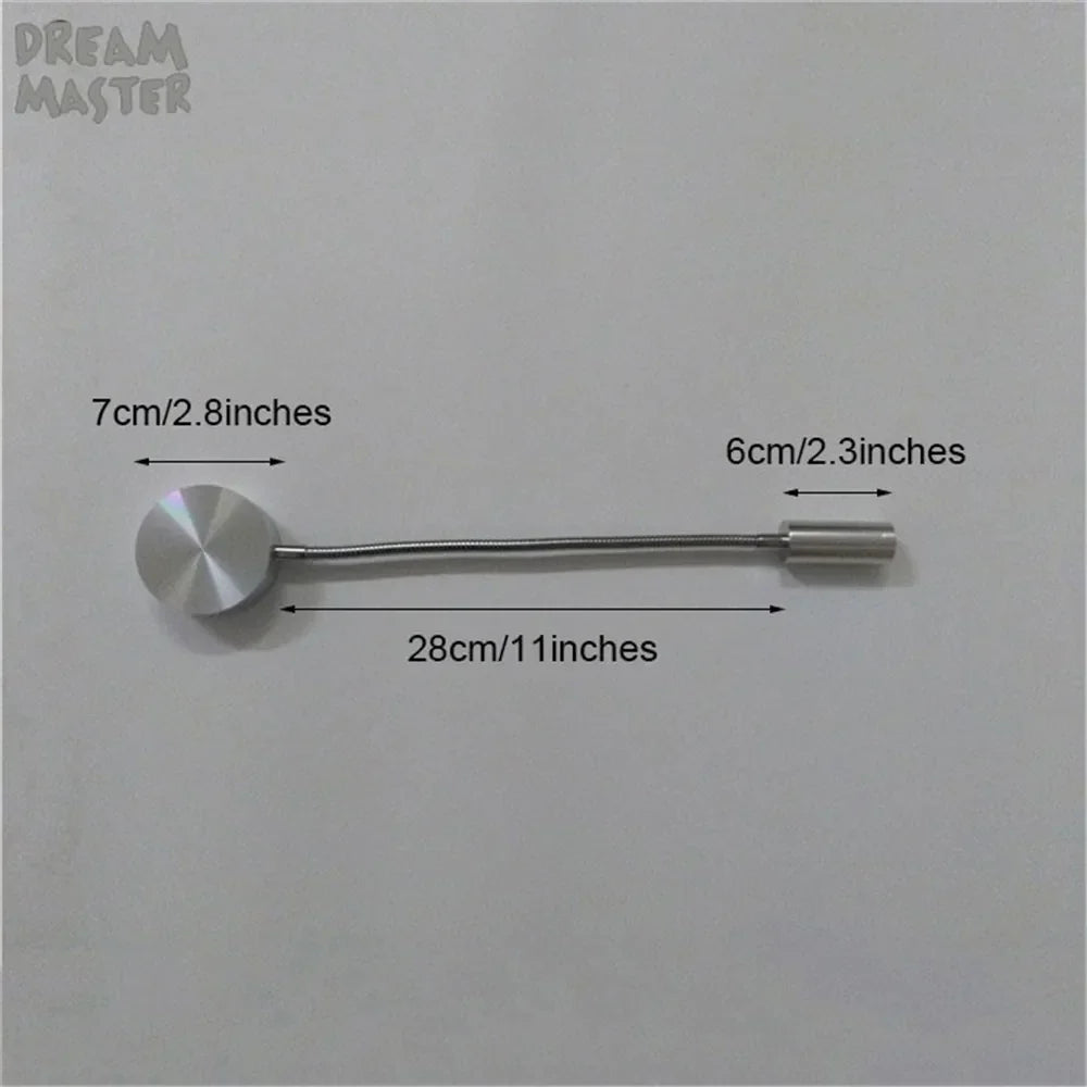 DecorBites™ LED Wall Lamp Flexible Bedside Reading Sconces