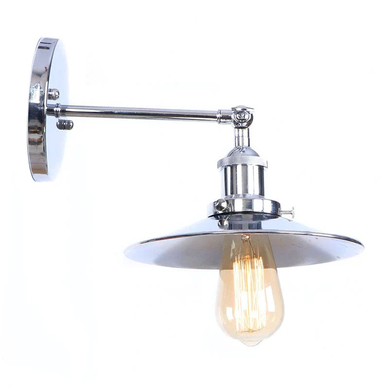 Decorbites™ Industrielle Vintage Wandlampe in Silber/Roségold für Schlafzimmer und Wohnzimmer