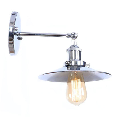 Decorbites™ Industrielle Vintage Wandlampe in Silber/Roségold für Schlafzimmer und Wohnzimmer