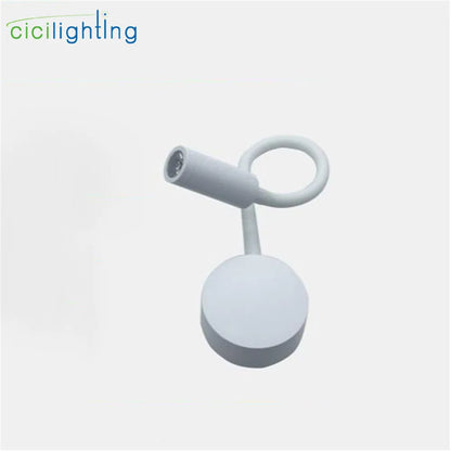 DecorBites™ Dimmable LED Wall Sconce Lamp for Bedroom, Living Room, Kids Room - 3W Adjustable Gooseneck Reading Light