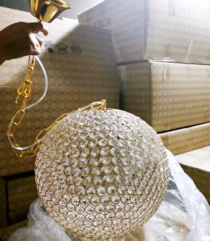 Lámpara colgante LED DecorBites™ Crystal Ball Rain Drop para comedor