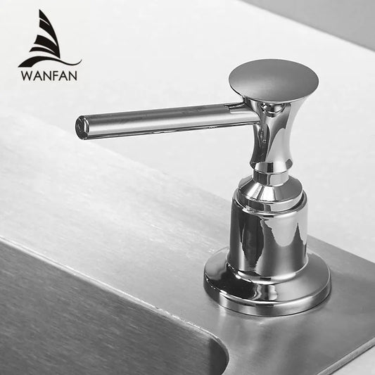 DecorBites™ 400ML Plastic Liquid Soap Dispenser Spray for Kitchen and Bathroom