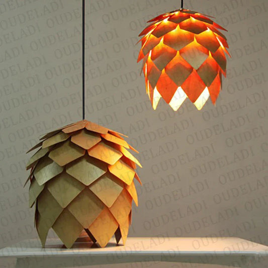 DecorBites™ Handmade Smart Puzzle Pendant Lights for Home, Restaurant, and Cafe