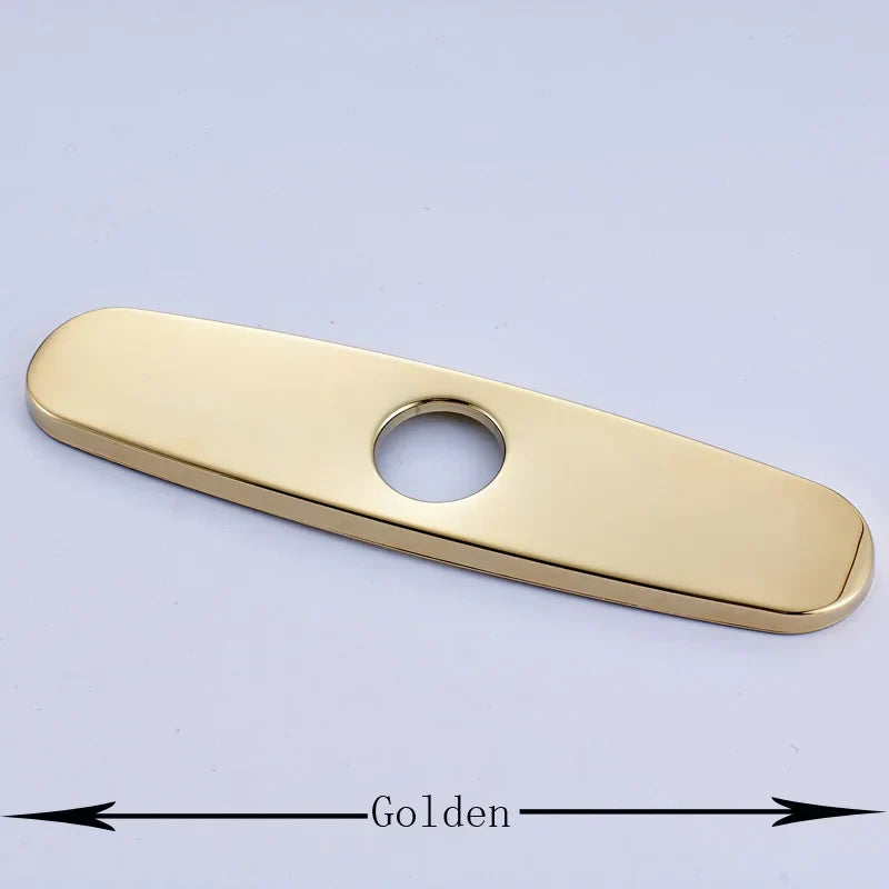 غطاء فتحة صنبور حوض المطبخ DecorBites™ مقاس 9.6 بوصة، لوحة سطحية، ملحق مطبخ وحمام