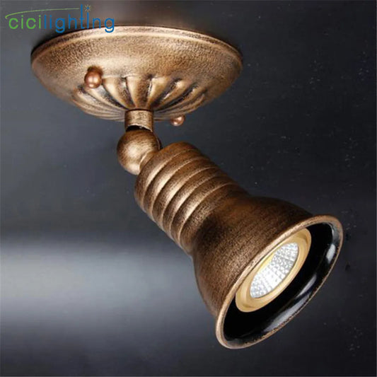 DecorBites™ Industrial Vintage LED Spot Lamp for Home Store Shop Ceiling Light