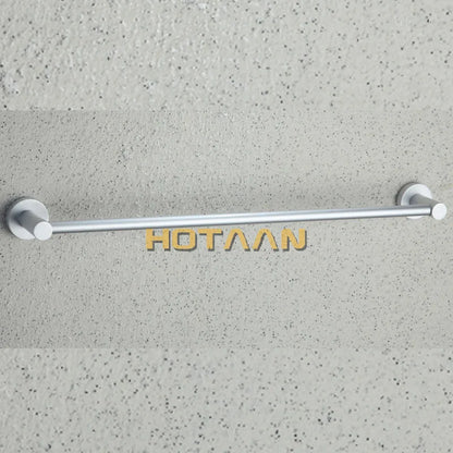 حامل مناشف الحمام المصنوع من الألومنيوم من DecorBites™، رف مناشف دائري مضاد للصدأ