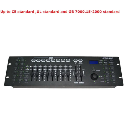 Controlador DMX 240C Decorbites™ para iluminación de espectáculos de escenario, fiestas, bodas y discotecas