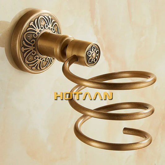 DecorBites™ Hair Dryer Rack Holder Stand Shelf Bathroom Accessories