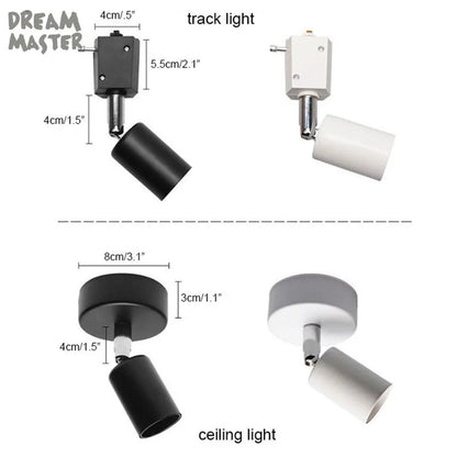 DecorBites™ Adjustable LED Track Spotlight for Clothing Shops and Exhibitions