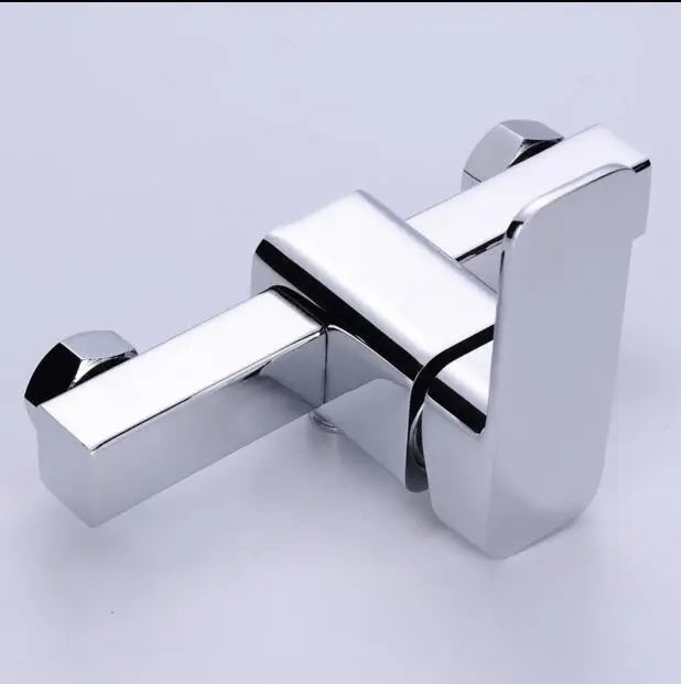 DecorBites™ Brass Single Handle Hot Cold Shower Mixer with Hand Shower