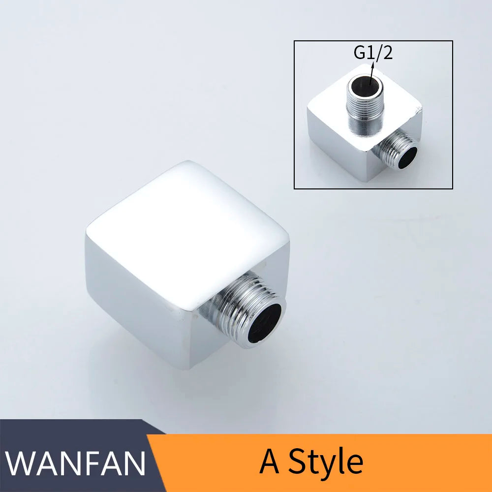 DecorBites™ Brass Shower Diverter Valve 2-Way Water Separator Tee Adapter