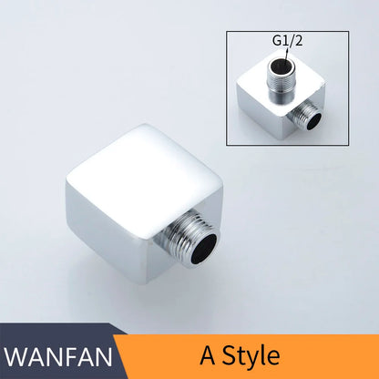 DecorBites™ Brass Shower Diverter Valve 2-Way Water Separator Tee Adapter