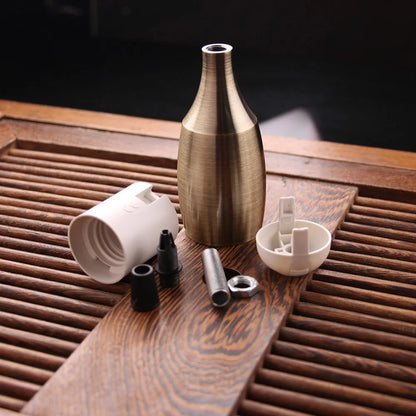 حامل مصباح LED E27 بقاعدة من الألومنيوم من DecorBites™‎ تركيبات إضاءة صناعية