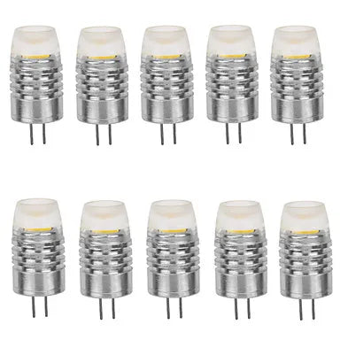 مصباح ديكوربايتس™ G4 LED 12 فولت 1.5 واط COB 120 لومن أبيض دافئ/إضاءة منزلية بيضاء