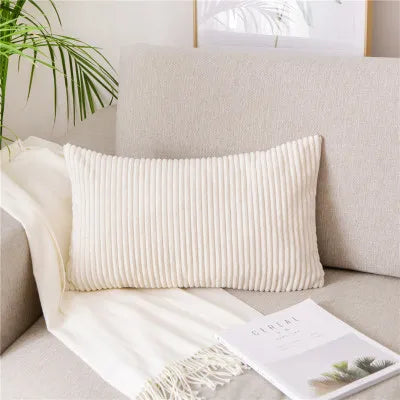 غطاء وسادة مخملي من DecorBites™‎ بنقشة مخملية مزخرفة مقاس 40×60 سم