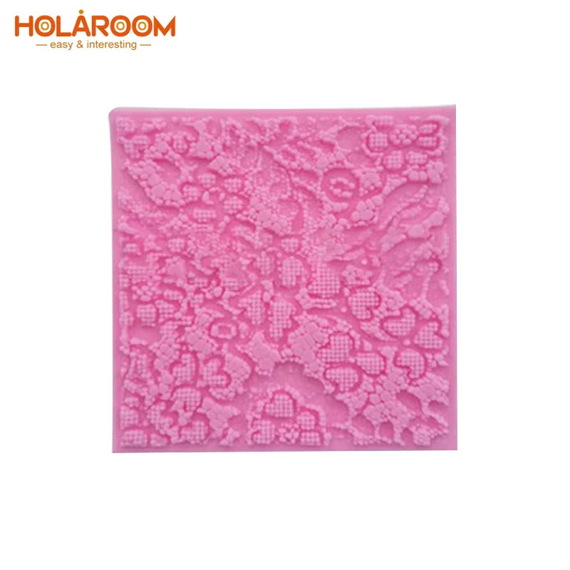 DecorBites™ Lace Pattern Silicone Cake Mold for DIY Dessert Decorating