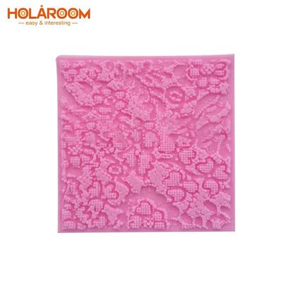 DecorBites™ Lace Pattern Silicone Cake Mold for DIY Dessert Decorating