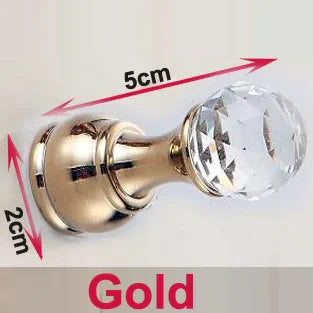 رف ملابس حائطي من النحاس العتيق من DecorBites™ | علاقة إكسسوارات الحمام