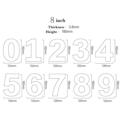 مجموعة قوالب وقوالب تزيين الكيك الأكريليكية DecorBites™ لتزيين عجينة السكر