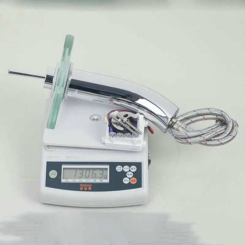 DecorBites™ LED Waterfall Glass Basin Mixer Faucet