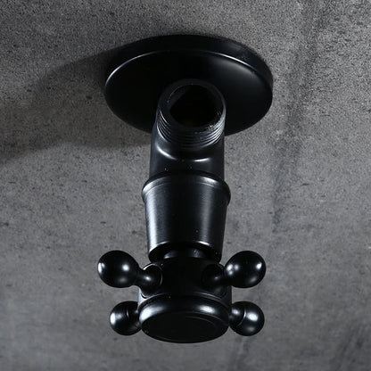 صمام مثلث من النحاس العتيق من DecorBites™ لحنفية المرحاض، قطعة غيار عالمية