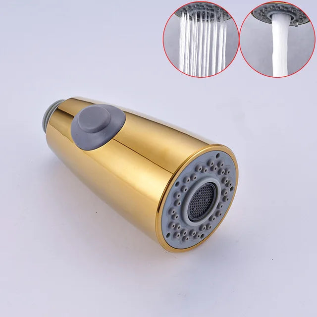 DecorBites™ LED Kitchen Faucet Spray Head - Color Changing Pull Out Nozzle Plugin