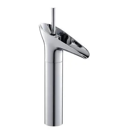 DecorBites™ Crystal Wine Glass Basin Faucet in 5 Elegant Finishes