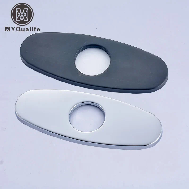 غطاء لوحة سطح ديكوربايتس™ مقاس 6 بوصات لحنفية حوض المطبخ والحمام