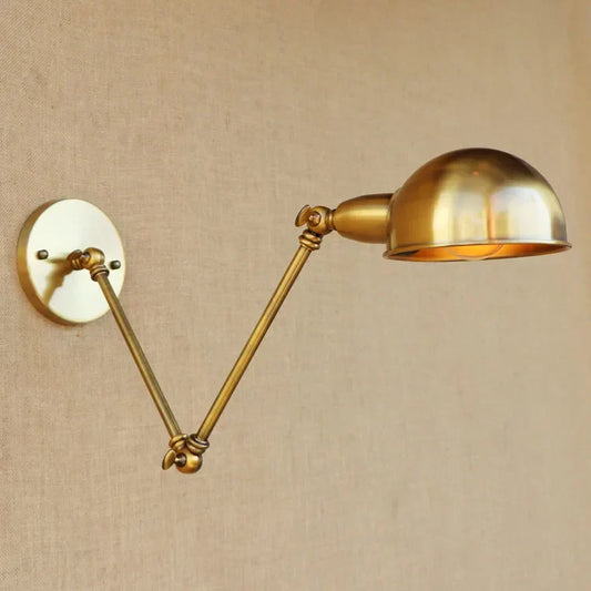 DecorBites™ Adjustable Long Arm Wall Light: Loft Industrial Vintage Sconce Luminaria