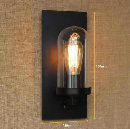 DecorBites™ Industrial Edison Vintage Wall Sconce Light - Retro Loft Style