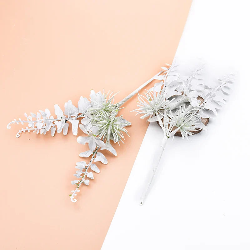 DecorBites™ Decorative Flowers Wreaths for Home Wedding DIY Gifts Bouquet Artificial Plants