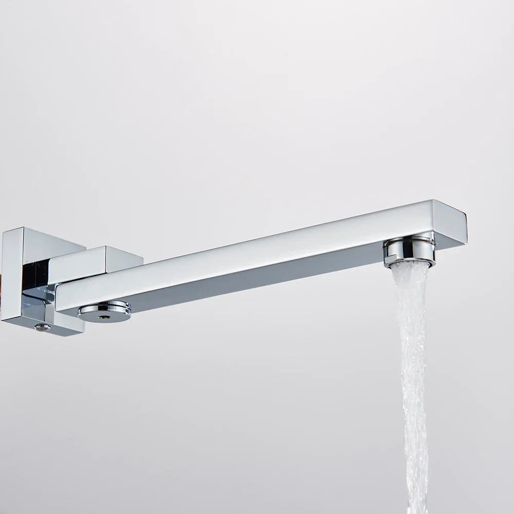 DecorBites™ Brass Chrome Wall Mounted Faucet Spout - Faucet Accessory WF14