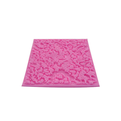 DecorBites™ Lace Pattern Silicone Cake Mold for DIY Dessert Decorating