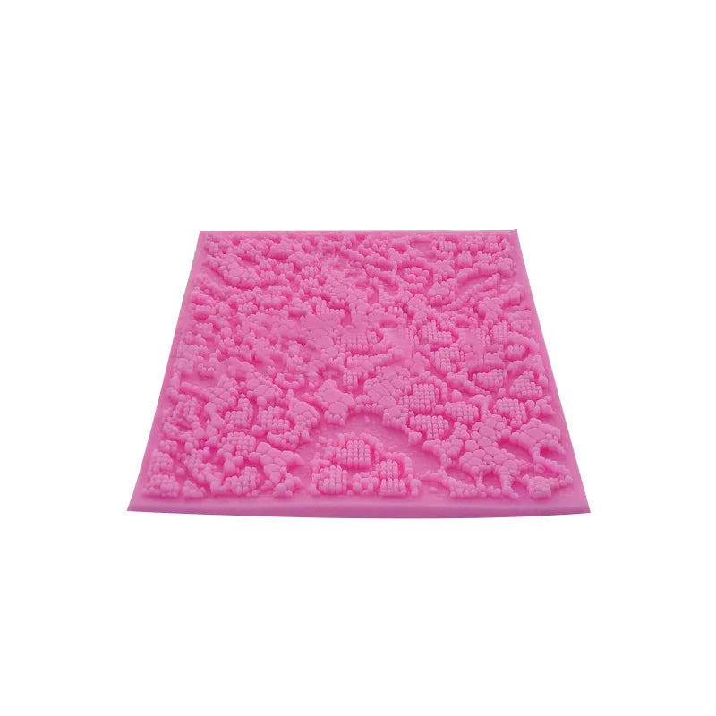 Decorbites™ Spitzenmuster Silikon-Kuchenform für DIY-Dessert-Dekoration
