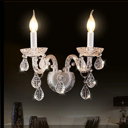 DecorBites™ Crystal Chandeliers: Modern Luxury Lighting for Home Decor - AC110V/220V