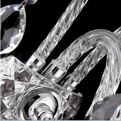 DecorBites™ Crystal Wall Lamp: European Style K9 Crystal, Luxury for Bedroom, Aisle, Ktv