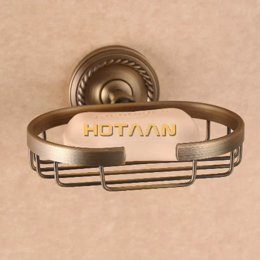 DecorBites™ Antique Brass Soap Holder Bathroom Accessories