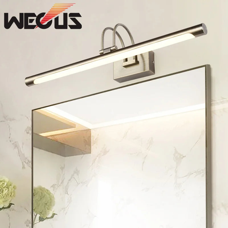 DecorBites™ Brushed Bronze Led Bathroom Vanity Light for Over Mirror Cabinet