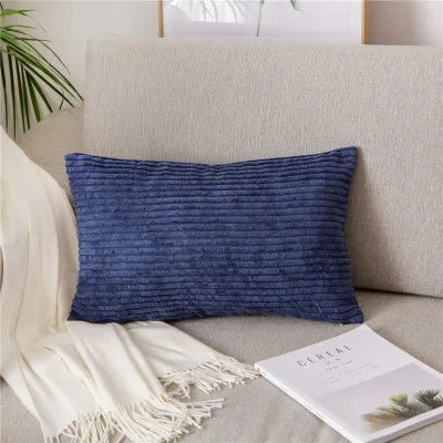 غطاء وسادة مخملي من DecorBites™‎ بنقشة مخملية مزخرفة مقاس 40×60 سم