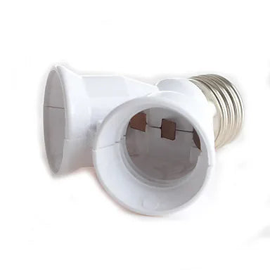 DecorBites™ E27 Bulb Socket Converter - Dual E27 Splitter Adapter