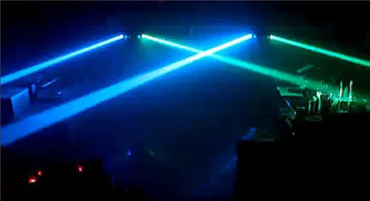 Decorbites™ Acht-Augen-LED-Strahl-Scan-Bühnenlicht: Vier-Strahl-Leiste Disco-Party-Effekt