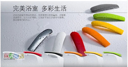 DecorBites™ Brass Baking Finish Basin Faucet - 12 Colors Hot/Cold Mixer Tap