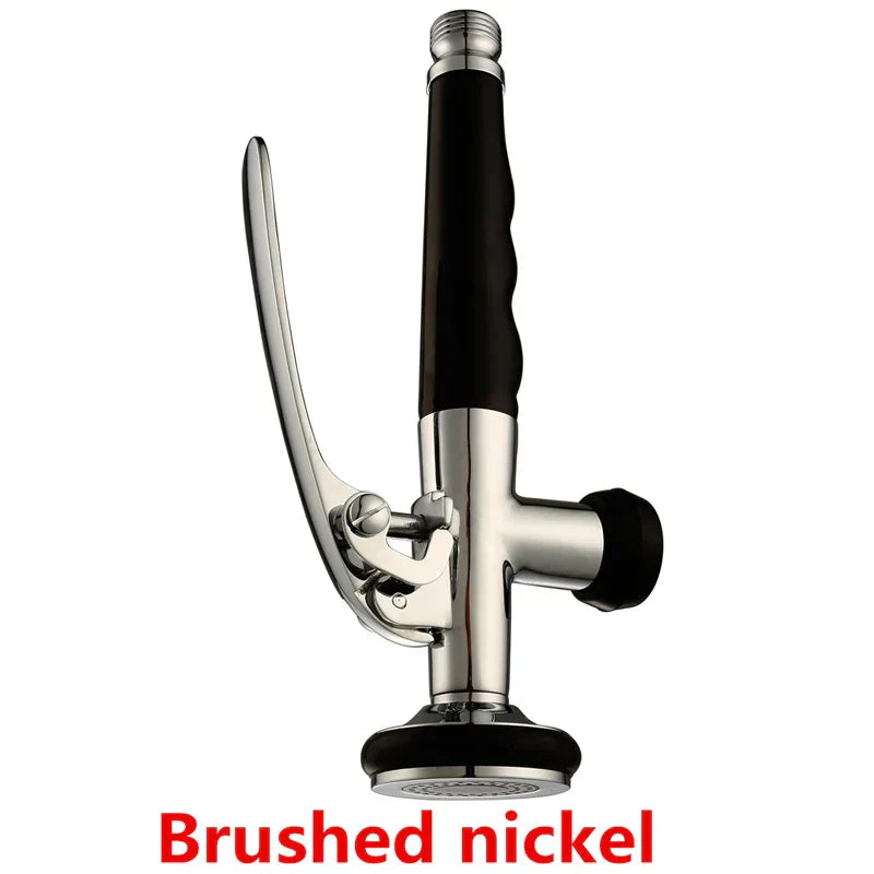 DecorBites™ Brass Hands Free Kitchen Shower Head - Premium Pull Out Spray Faucet Replacement