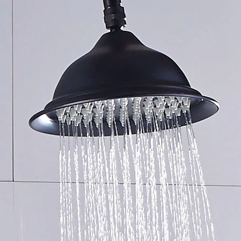 DecorBites™ Dual Handle Shower Faucet Set with 8" Rainfall Head and Handshower