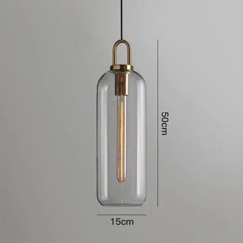 DecorBites™ Glass Ball Pendant Light: Luxury Restaurant & Bar Nordic Bedroom Lamp
