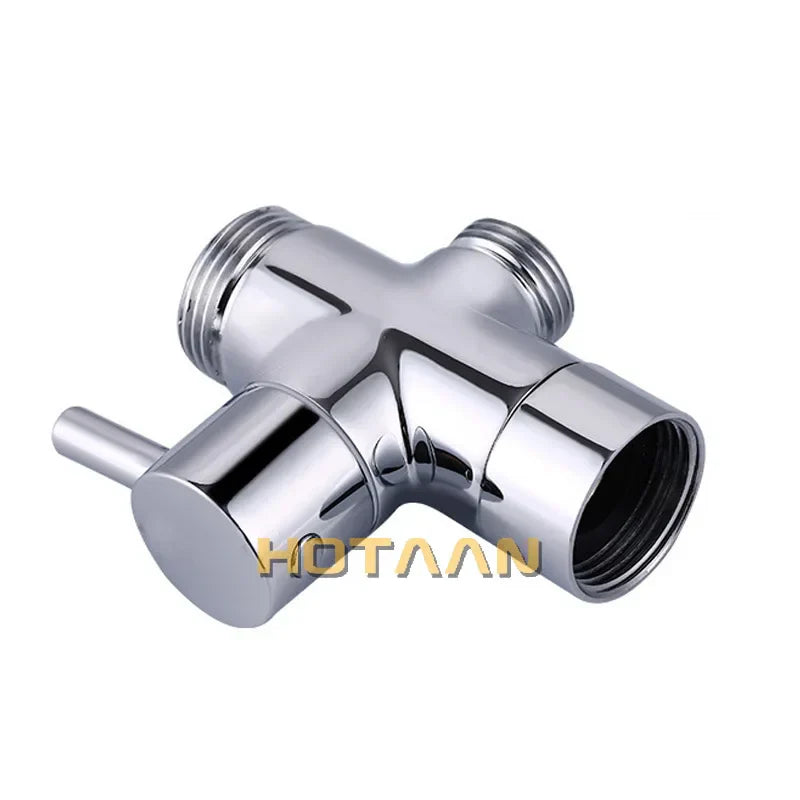 DecorBites™ Brass 1/2" Shattaf Sprayer Diverter for Bathroom Faucet - YT-5128