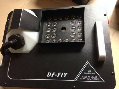 DecorBites™ 1500W RGB Triple LED Fog Machine with Color-Changing Effects