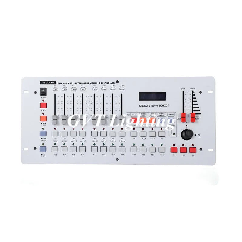 Decorbites™ DMX 240 Controller: 240-Kanal-Bühnenlichtpult für LED-Par und Moving Head