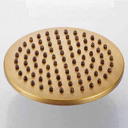 DecorBites™ Antique Brass Bathroom Shower Mixer Set with 8" Rainfall and Handshower