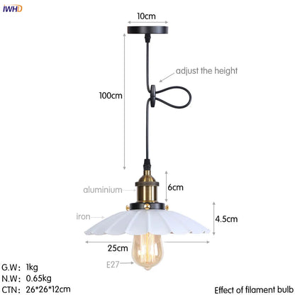 Lámparas colgantes LED Edison retro doradas DecorBites™ para comedor, sala de estar y decoración industrial